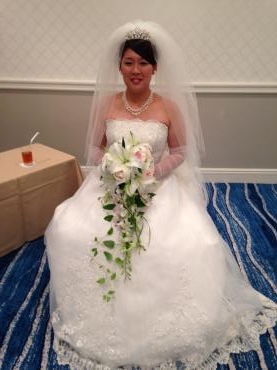夏の花嫁｜「フローリストちんかえん」　（兵庫県神戸市中央区の花キューピット加盟店 花屋）のブログ