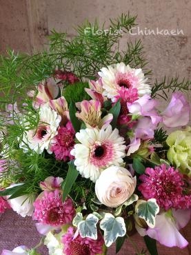 ご結婚祝いの花束｜「フローリストちんかえん」　（兵庫県神戸市中央区の花キューピット加盟店 花屋）のブログ